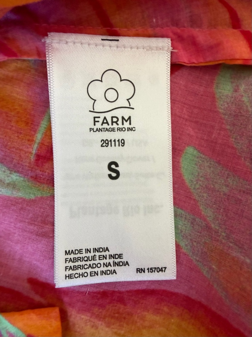 Farm Rio Bright Forest Midi Dress size S - Picture 14 of 16